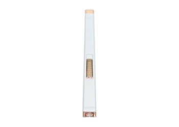 Colibri Aura Candle Lighter White/Rose Gold Soft Flame