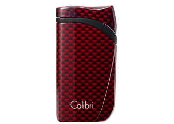 Colibri Falcon Carbon Fiber Red Jet Flame